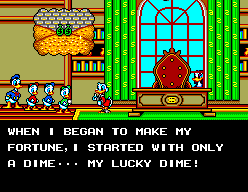 Lucky Dime Caper Starring Donald Duck screenshot 3 for Sega Master System